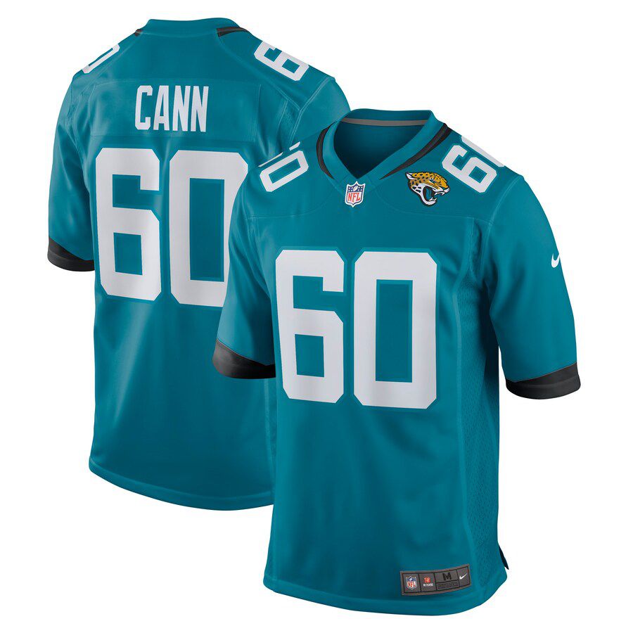 Men Jacksonville Jaguars #60 A.J. Cann Nike Green Game NFL Jersey->jacksonville jaguars->NFL Jersey